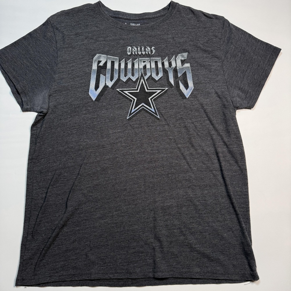 Dallas Cowboys Shirt Mens XL Gray NFL Football Cowboys Authentic 2019 Tour